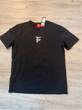 Men's Mifland Atlanta Falcons Graphic T-Shirt Black Size M